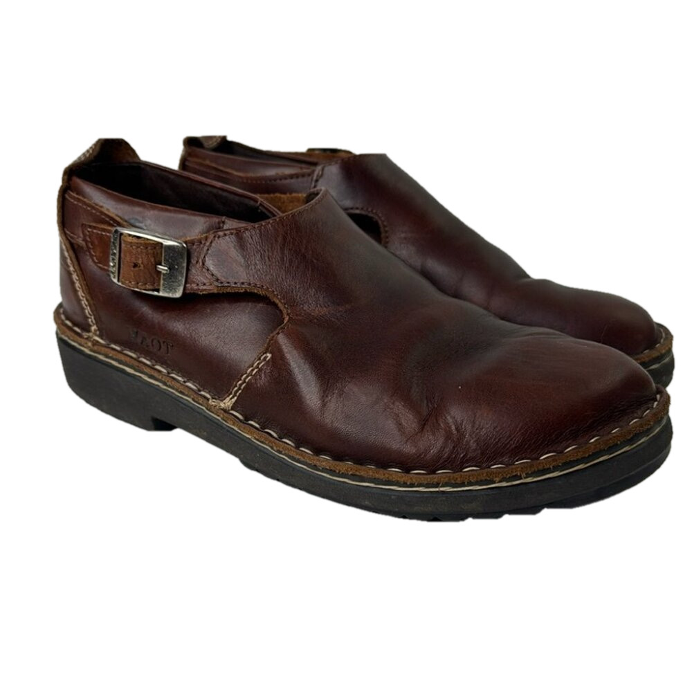 SOLD - Naot Tan Leather Loafer Shoes size 39 - Picture 2 of 14
